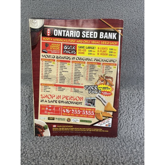 HIGH TIMES MAGAZINE COLLECTIBLE NOVEMBER 2008 - Picture 2 of 16